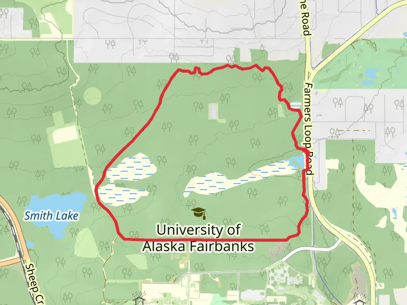 Karl Reishus Trail and Baseline Classic Trail Loop