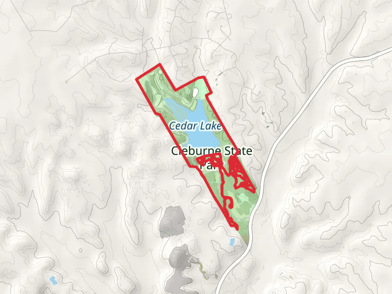 Cleburne State Park Loop