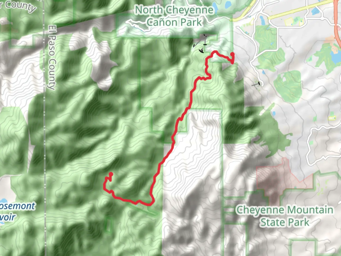 An image depicting the trail Rock Creek Walk and its surrounding area.