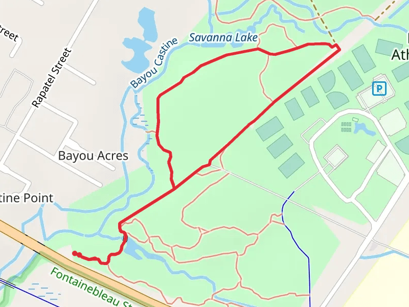 Northlake Nature Center Short Loop