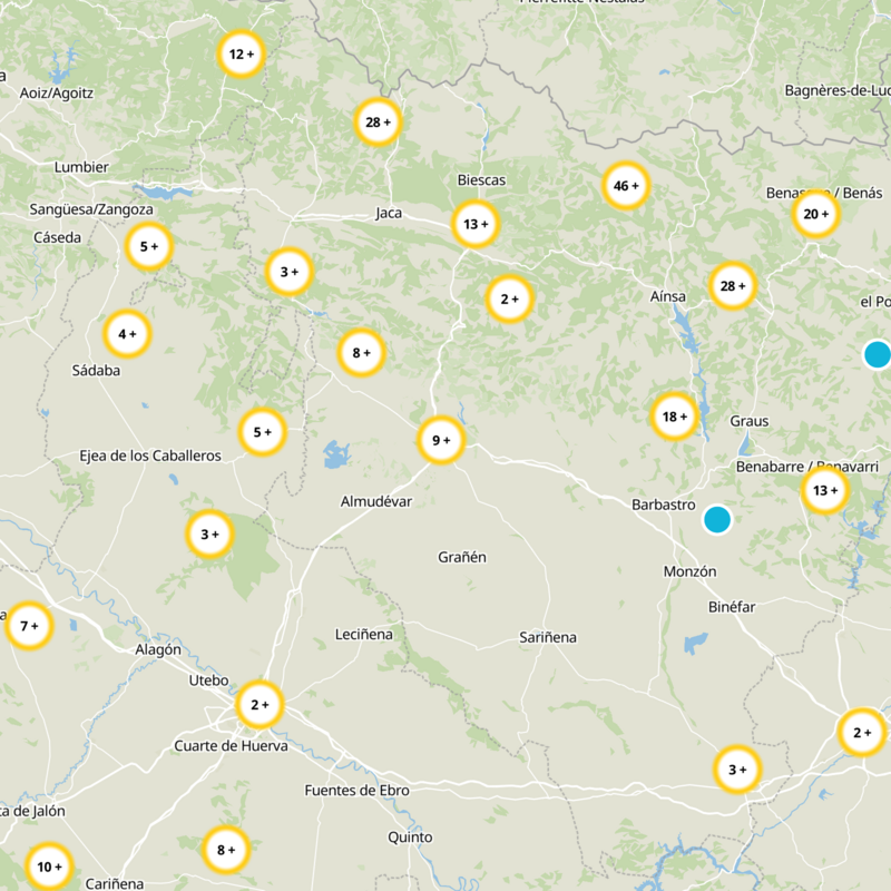 Huesca Static Map