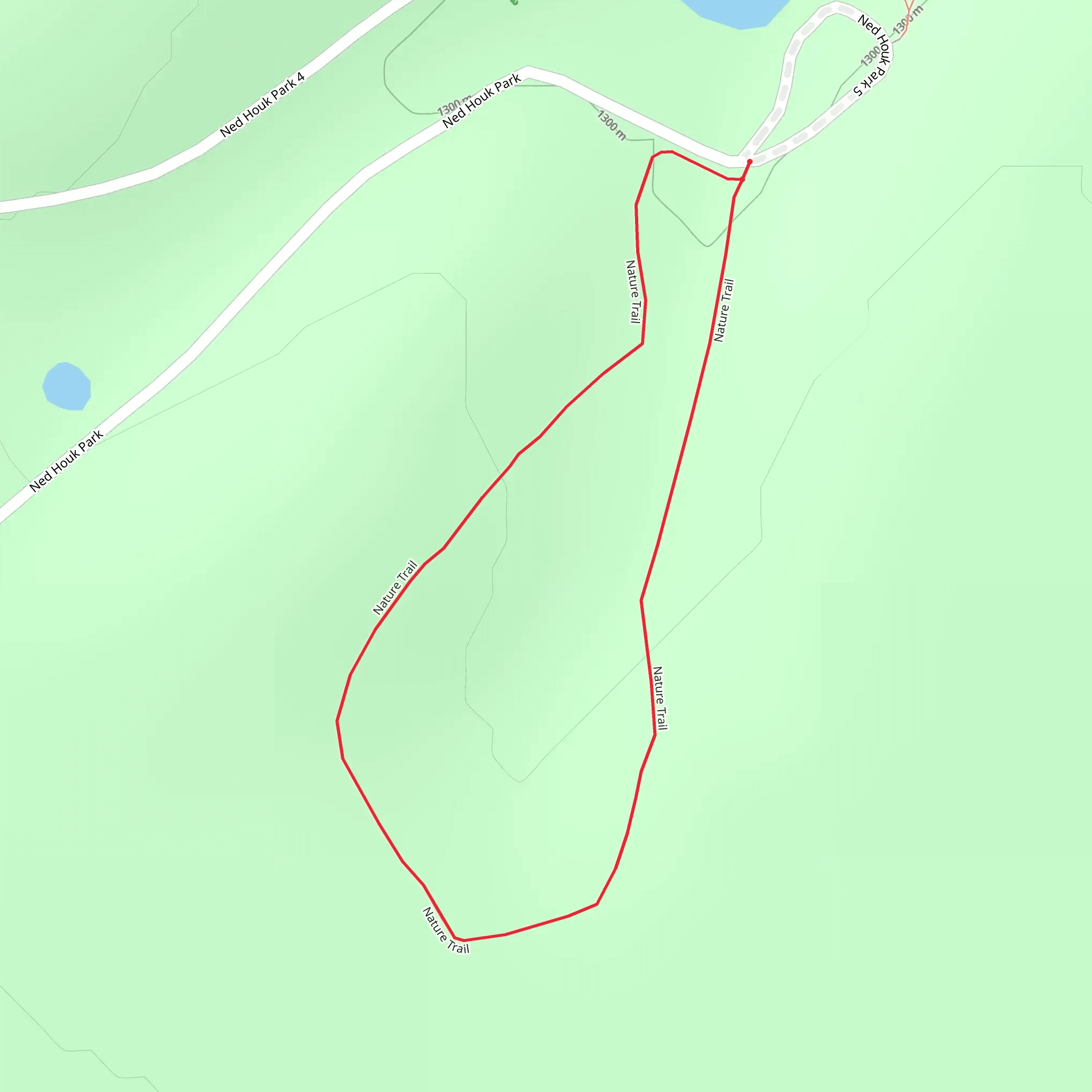 Nature Loop Trail mobile static map