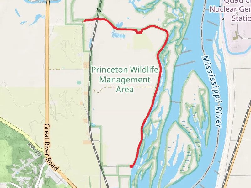 Princeton Wildlife Management Area Walk