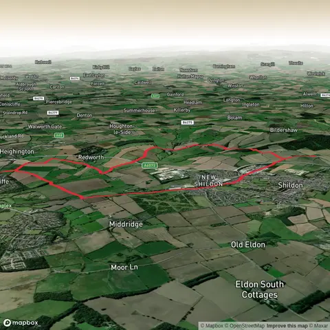 School Aycliffe to Brussleton incline