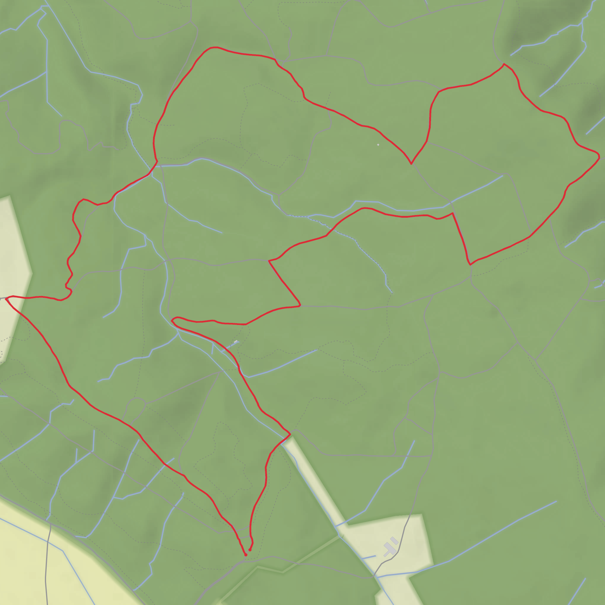 Le Clos de Gaillard Walk mobile static map