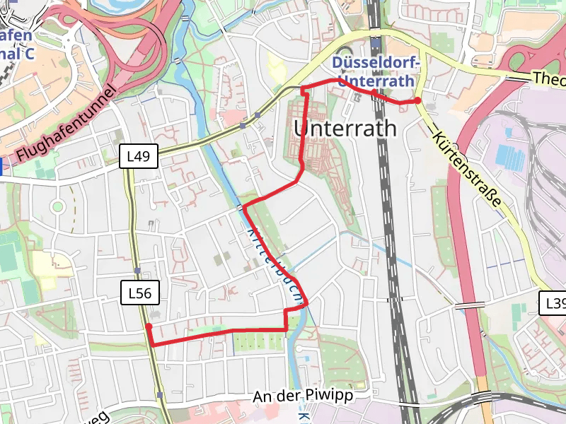 Kittelbach in Unterrath