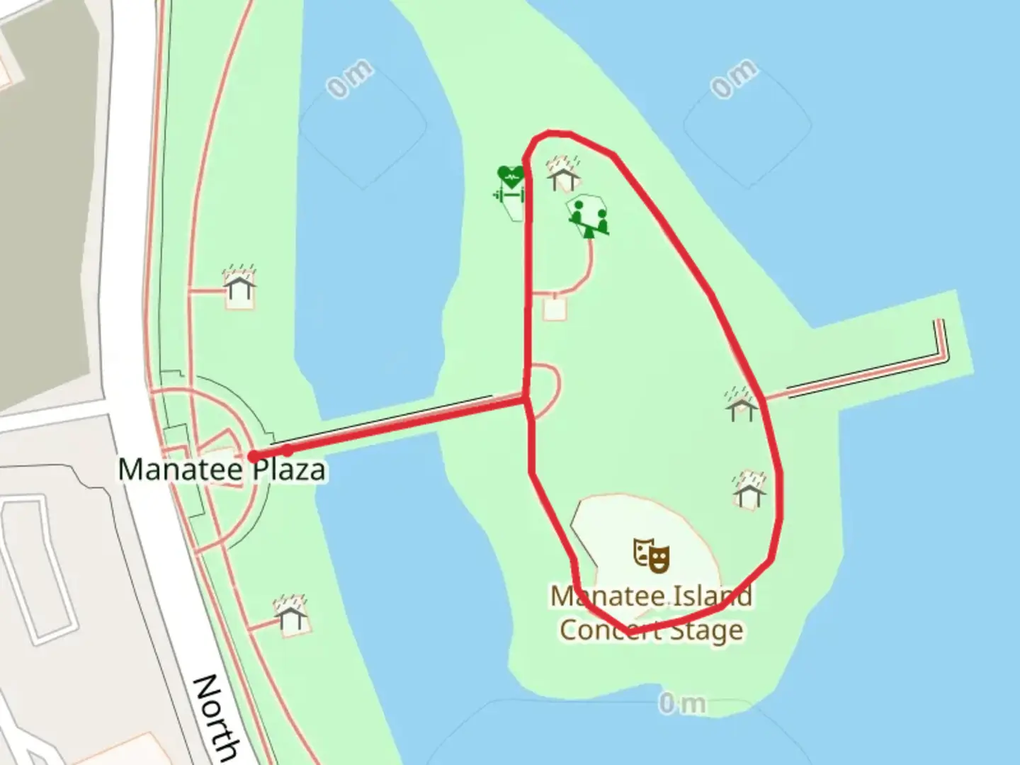 An image depicting the trail North Beach Street Loop and its surrounding area.