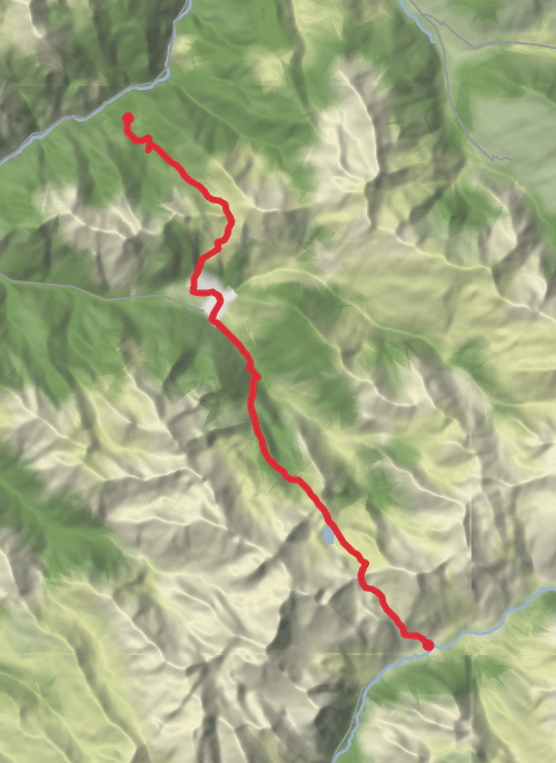 Hike from Guillestre mobile static map