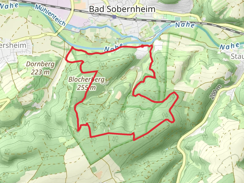Blocherberg and NSG Nachtigallental Loop via Hottenbachweg