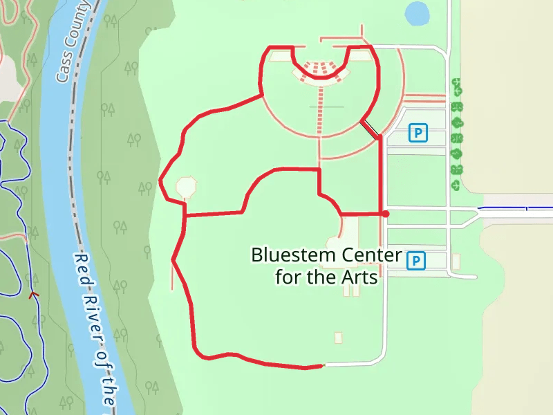 Bluestem Center for the Arts Loop