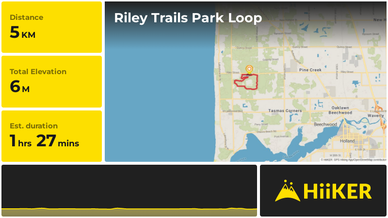 Riley Trails Park Loop | Ottawa County | Michigan