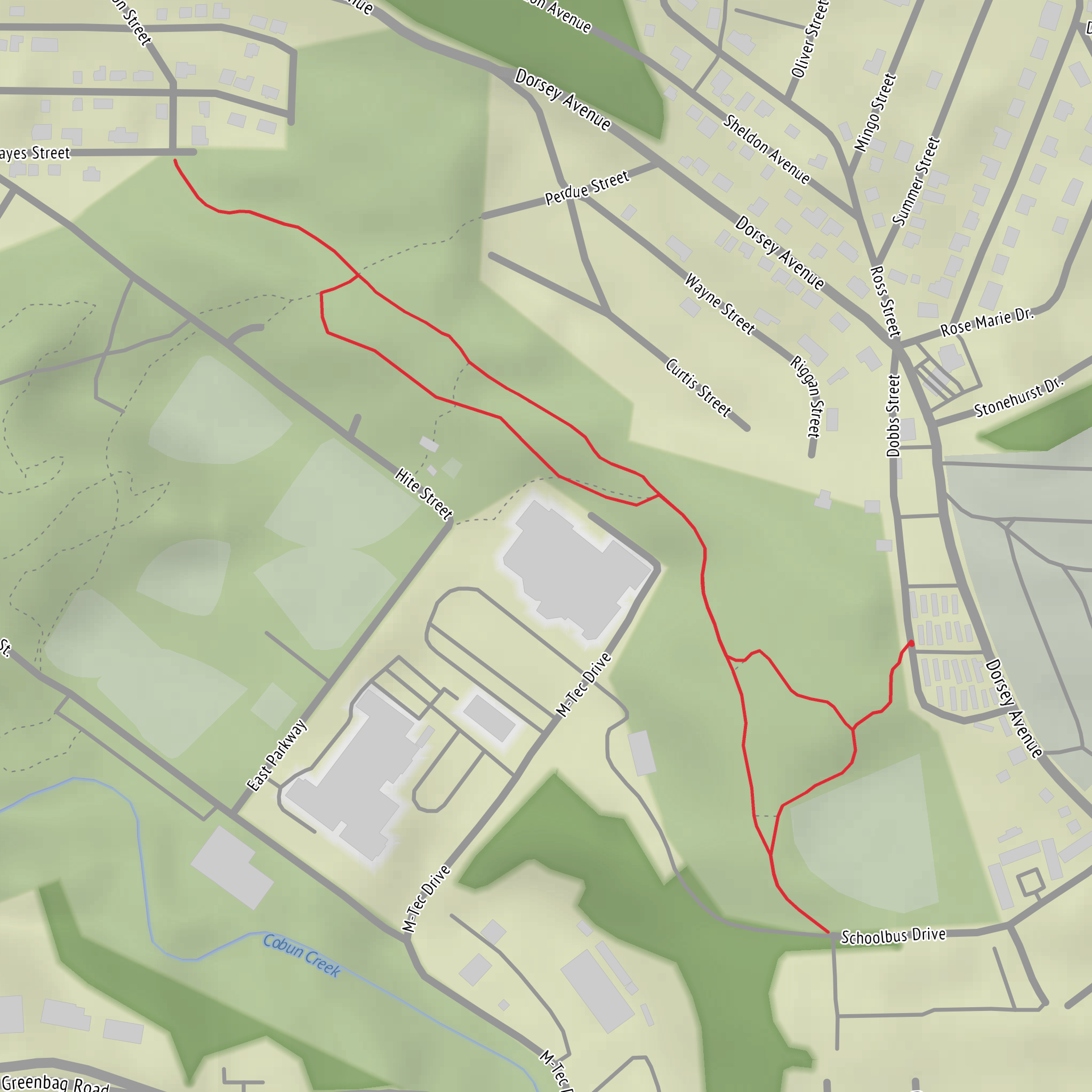 Learning Trail mobile static map