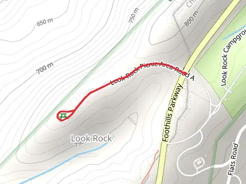 Look Rock Picnic Area Road A