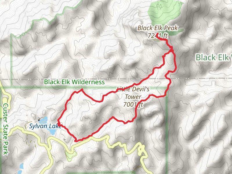 Little Devil's and Black Elk Loop