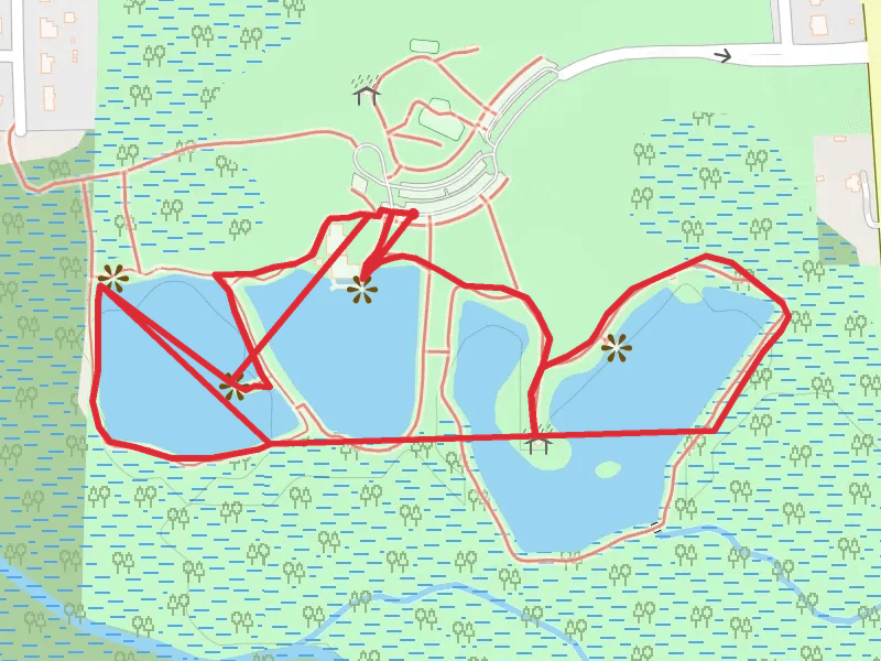 Three Lakes Park Loop