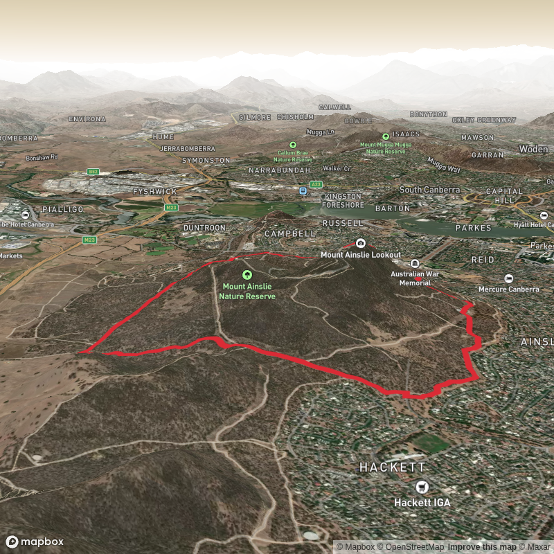 Mount Ainsley Summit and Base Loop
