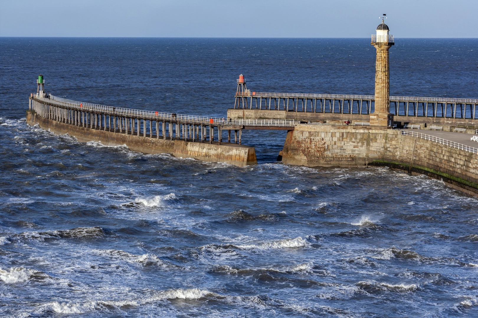 An image depicting the trail Whitby Way and its surrounding area.