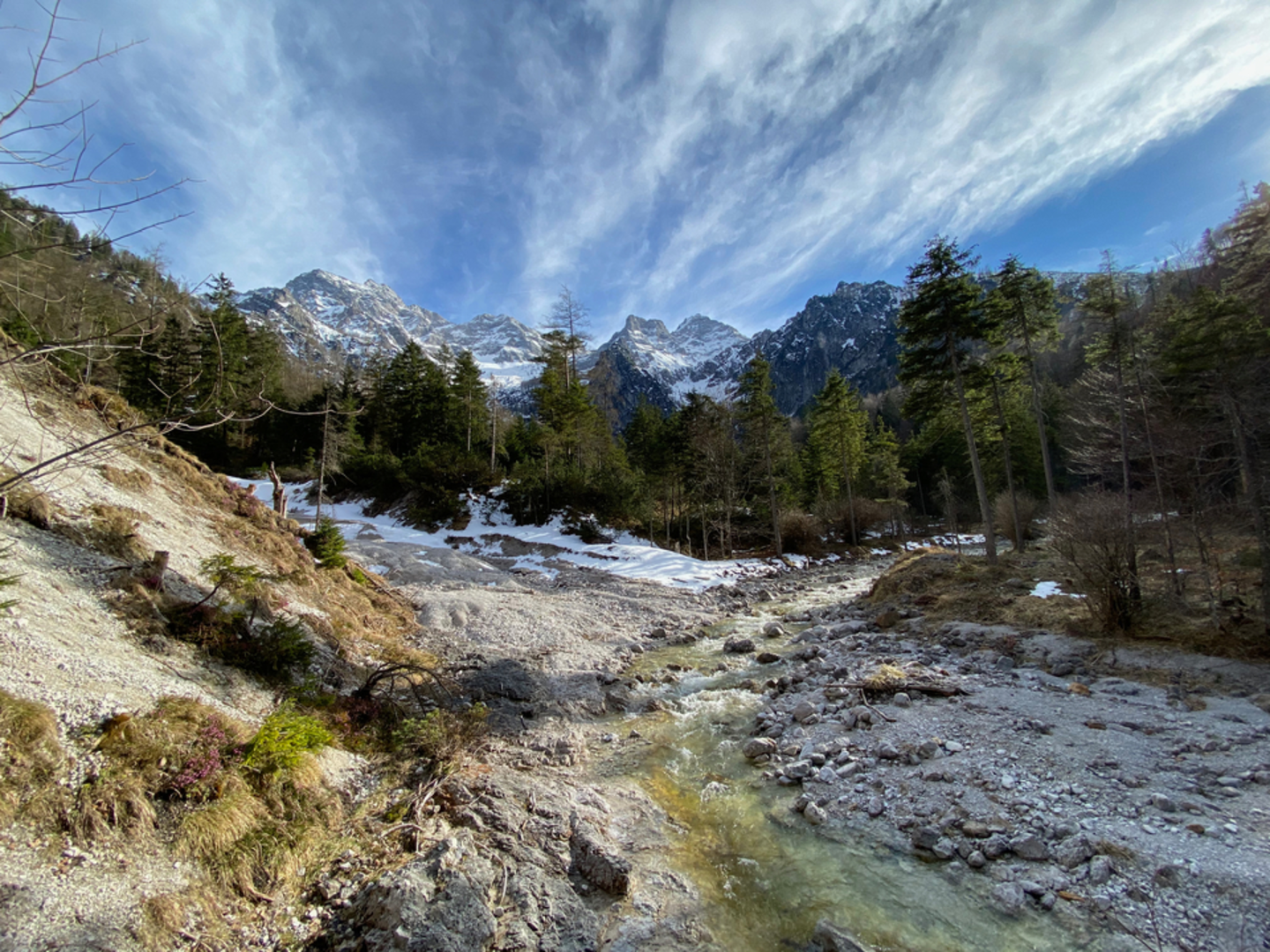 An image depicting the trail Brunnental and its surrounding area.