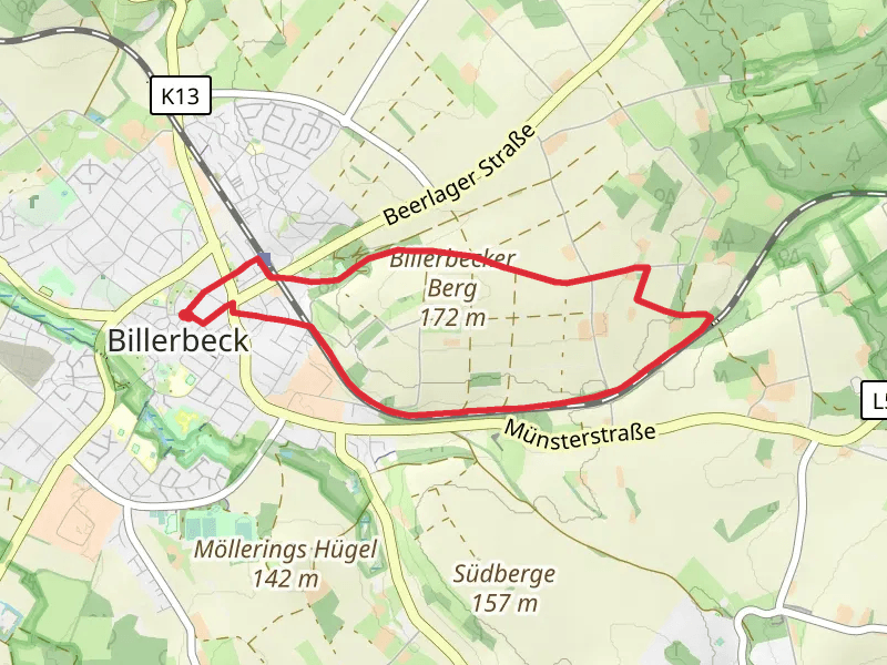 Billerbeck Rundweg B2 and B4