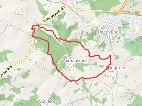 Ashford Hill NNR, Smithleys Copse and Great Haughurst Copse Loop