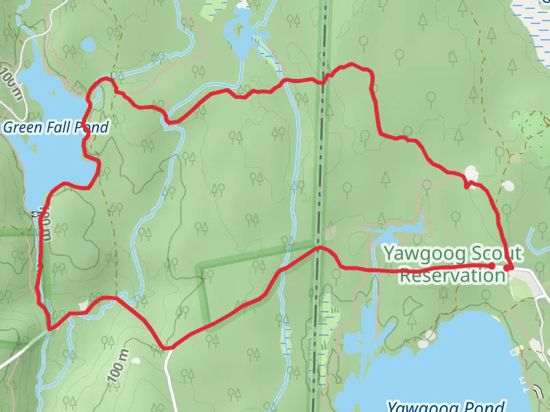 Freeman, Narragansett and Sand Hill Road Loop Trail