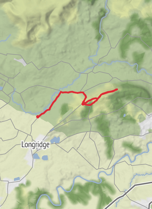 Forest of Bowland AONB - Aug 9 mobile static map