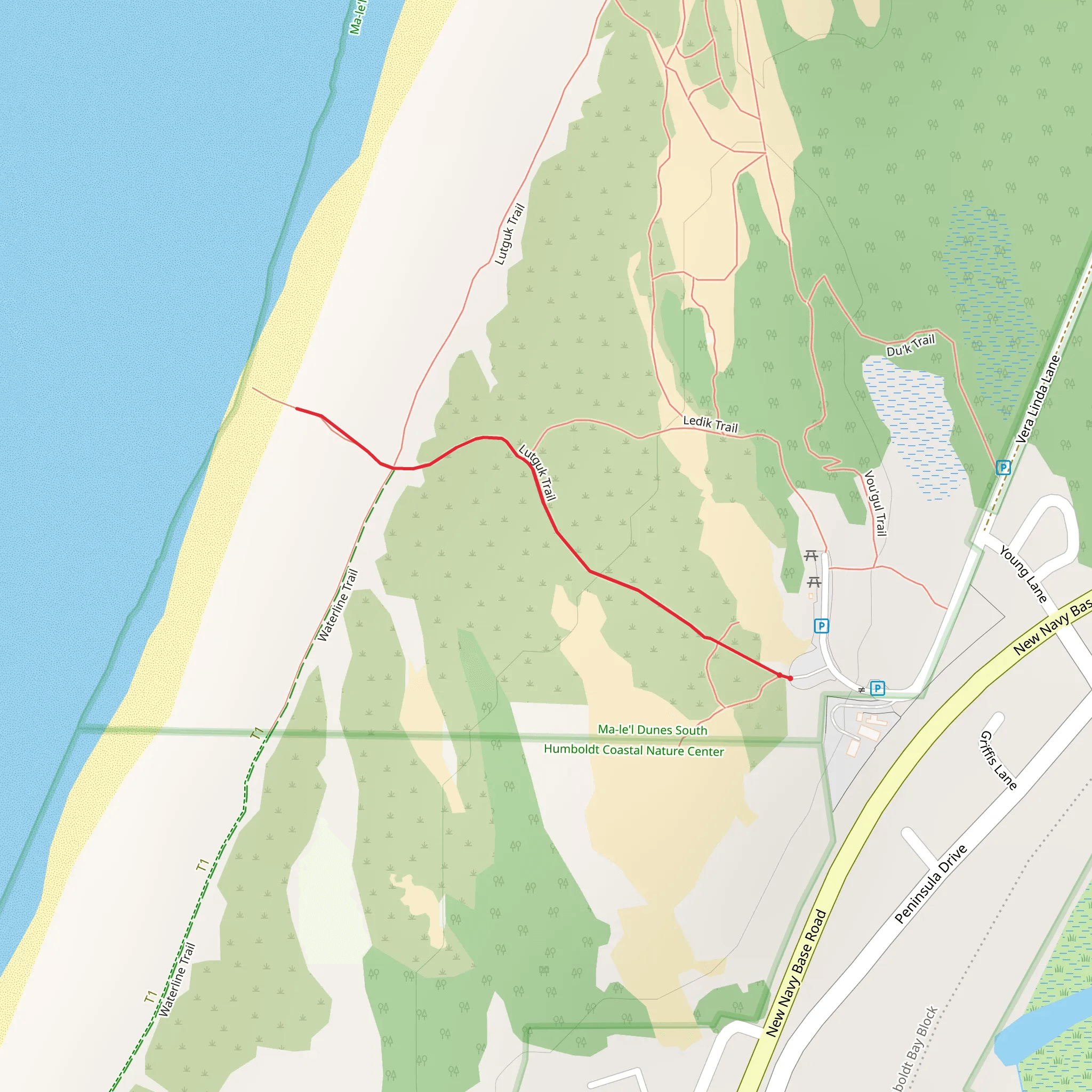Lutguk Trail mobile static map
