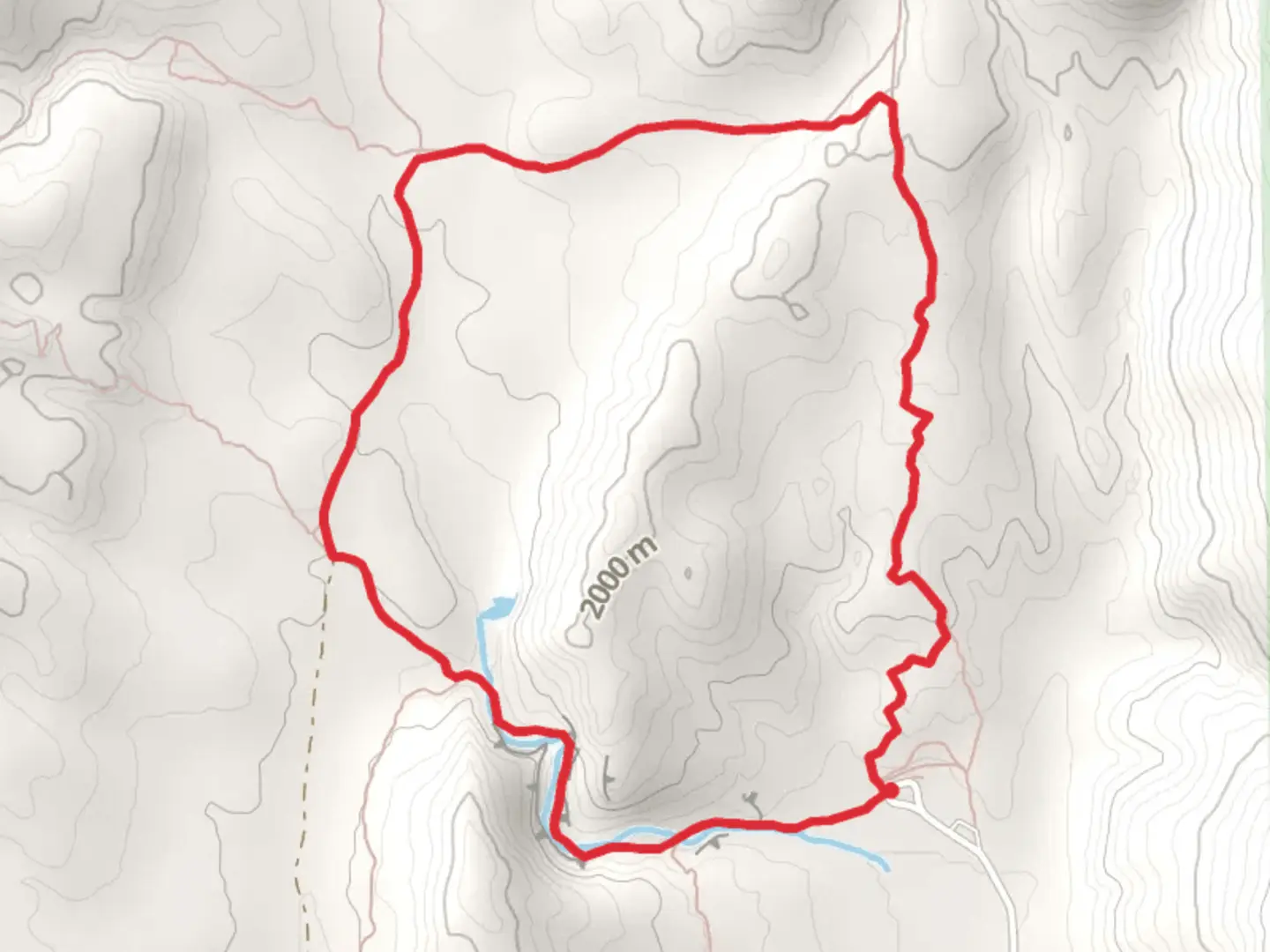 An image depicting the trail Bent Rock and Sinking Sun Loop Trail and its surrounding area.