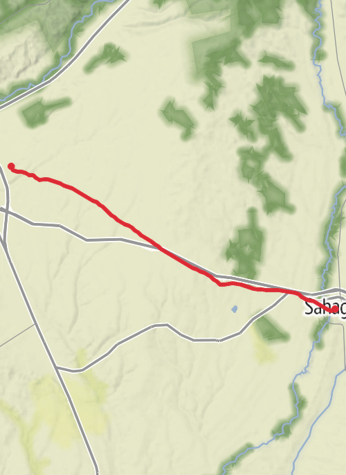 Sahagún Mountain Biking mobile static map