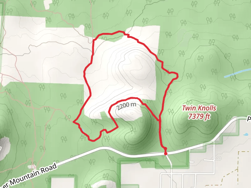 Panorama Shortcut Loop Trail