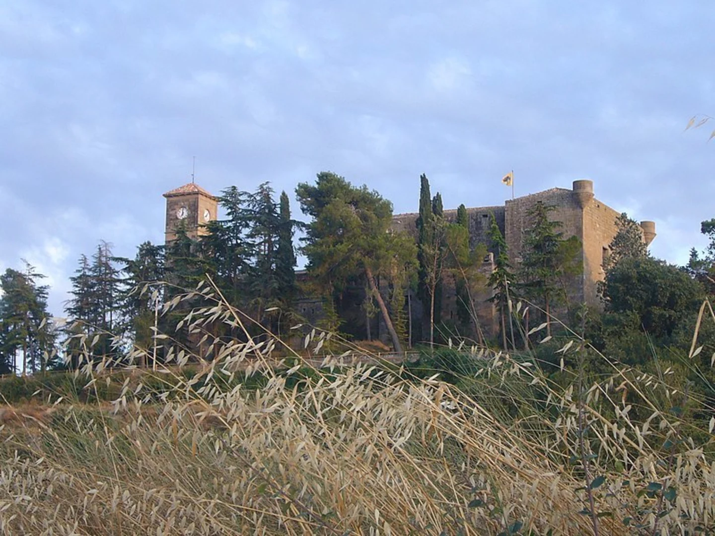 An image depicting the trail Path of the Serra de Montclar PR C 55 and its surrounding area.
