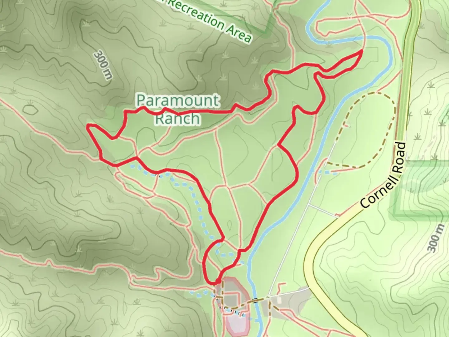 An image depicting the trail Medea Creek Loop and its surrounding area.