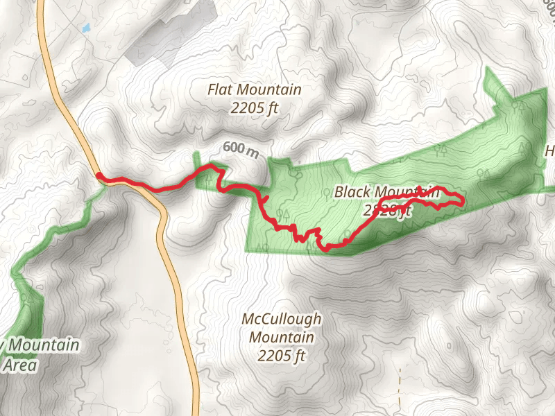 Black Mountain via Grassy Cove Trail