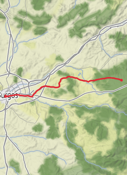Arraya de Oca Mountain Biking mobile static map