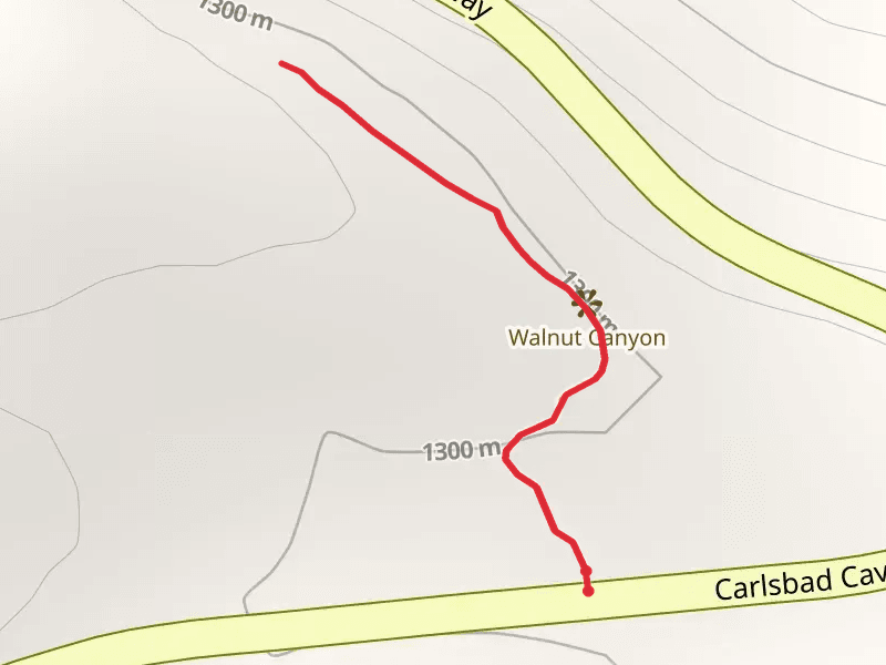 Walnut Canyon Vista Trail