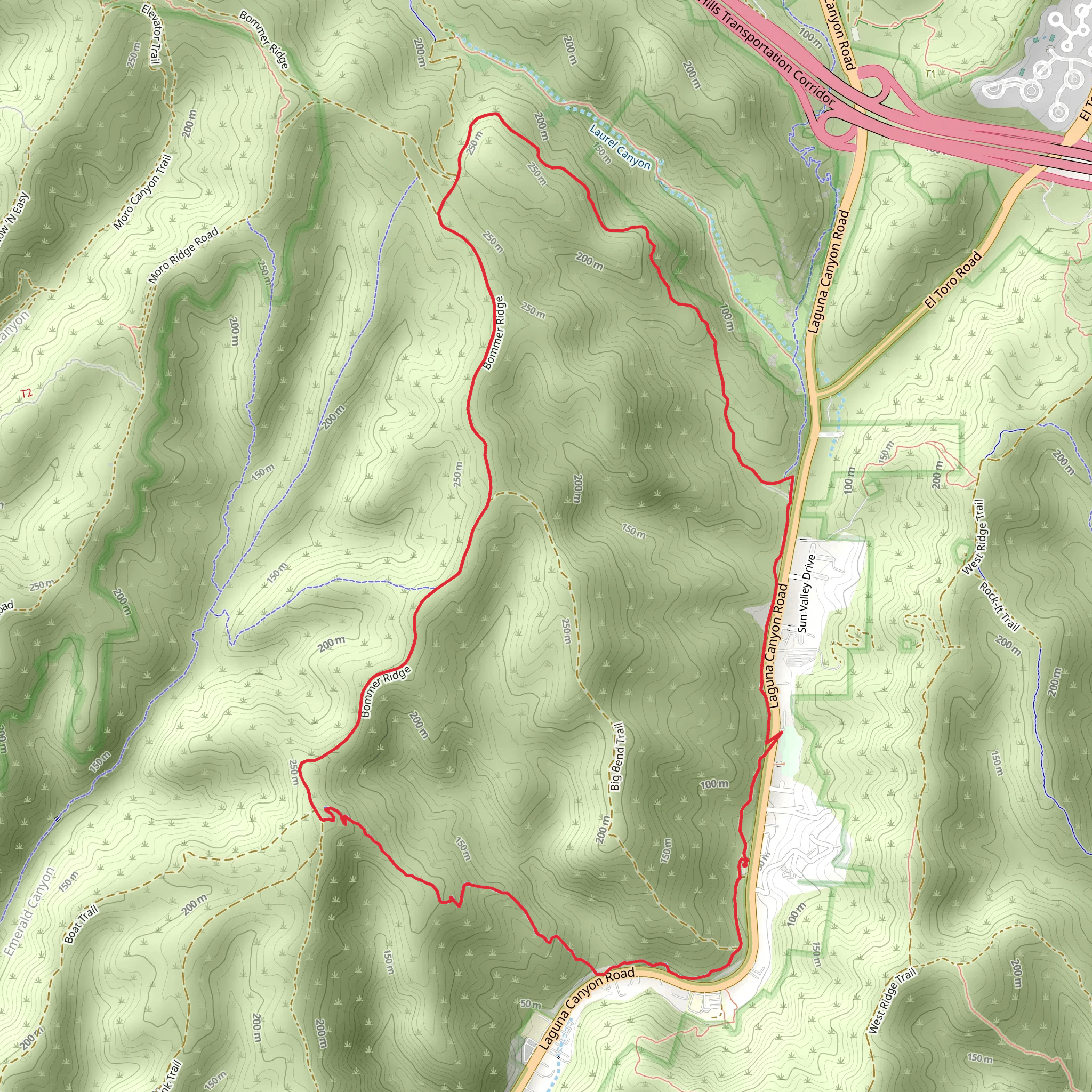 Laguna Canyon Road and Laguna Ridge Loop Trail | Orange County | Calif