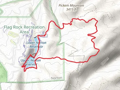 Fern Gully and Pickem Mountain Loop