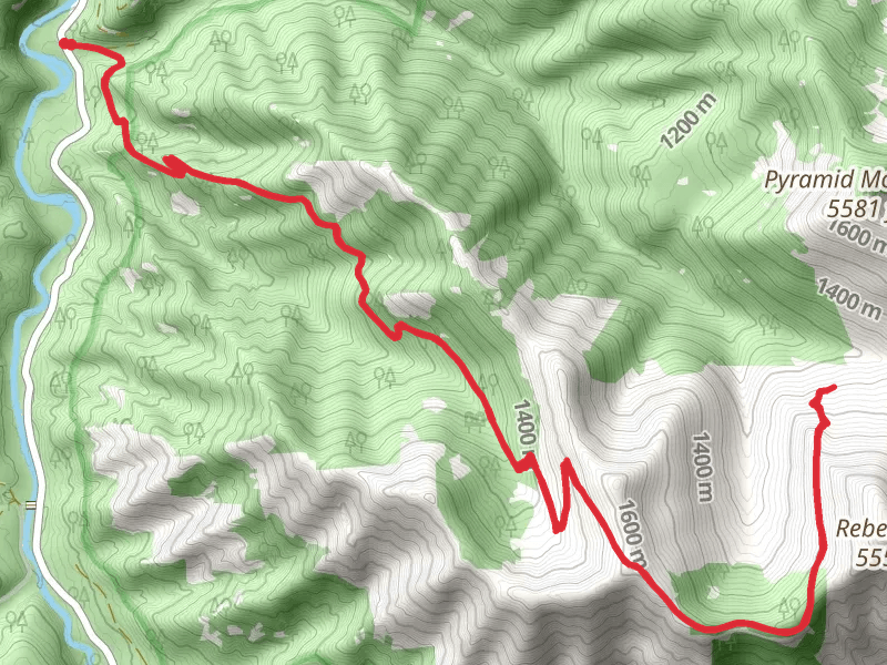 Rebel Rock Trail