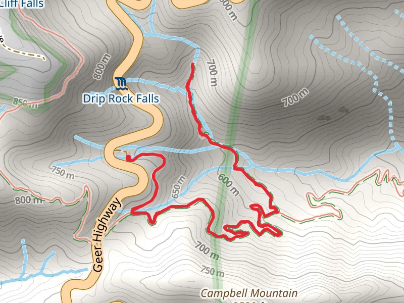 Pinnacle Pass Trail and Old Camp Creek
