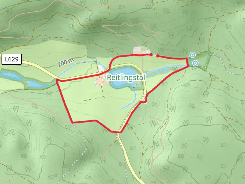Großer Teich Loop via Elm Rundwanderweg 29