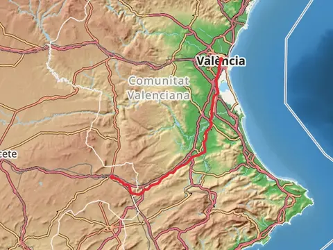 GR 239 Camino de Santiago de Levante - Valencia