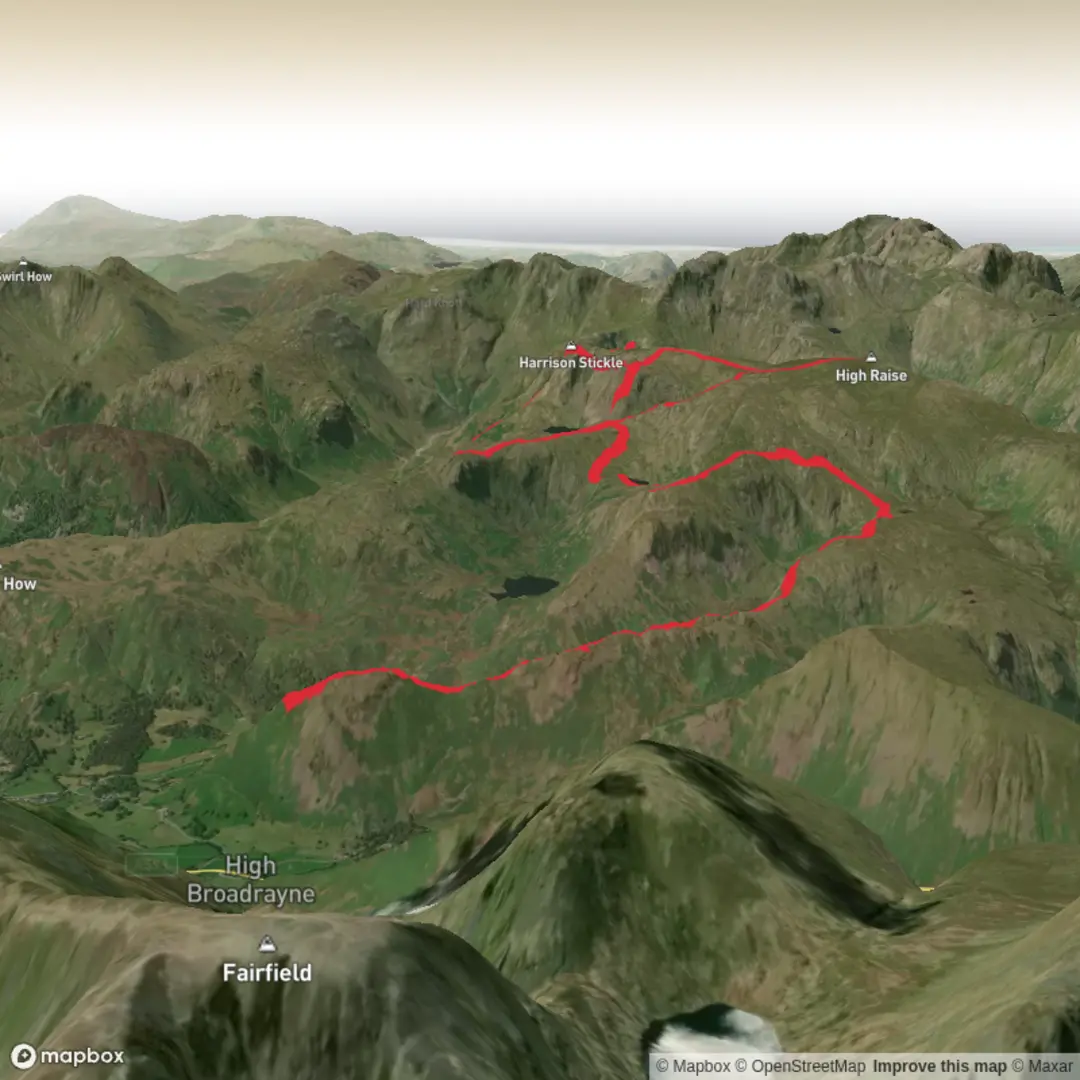 An image depicting the trail 12 wrainwirghts and its surrounding area.