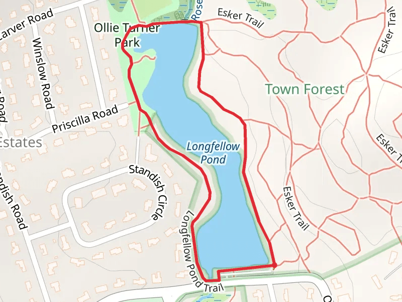 Longfellow Pond Loop Trail