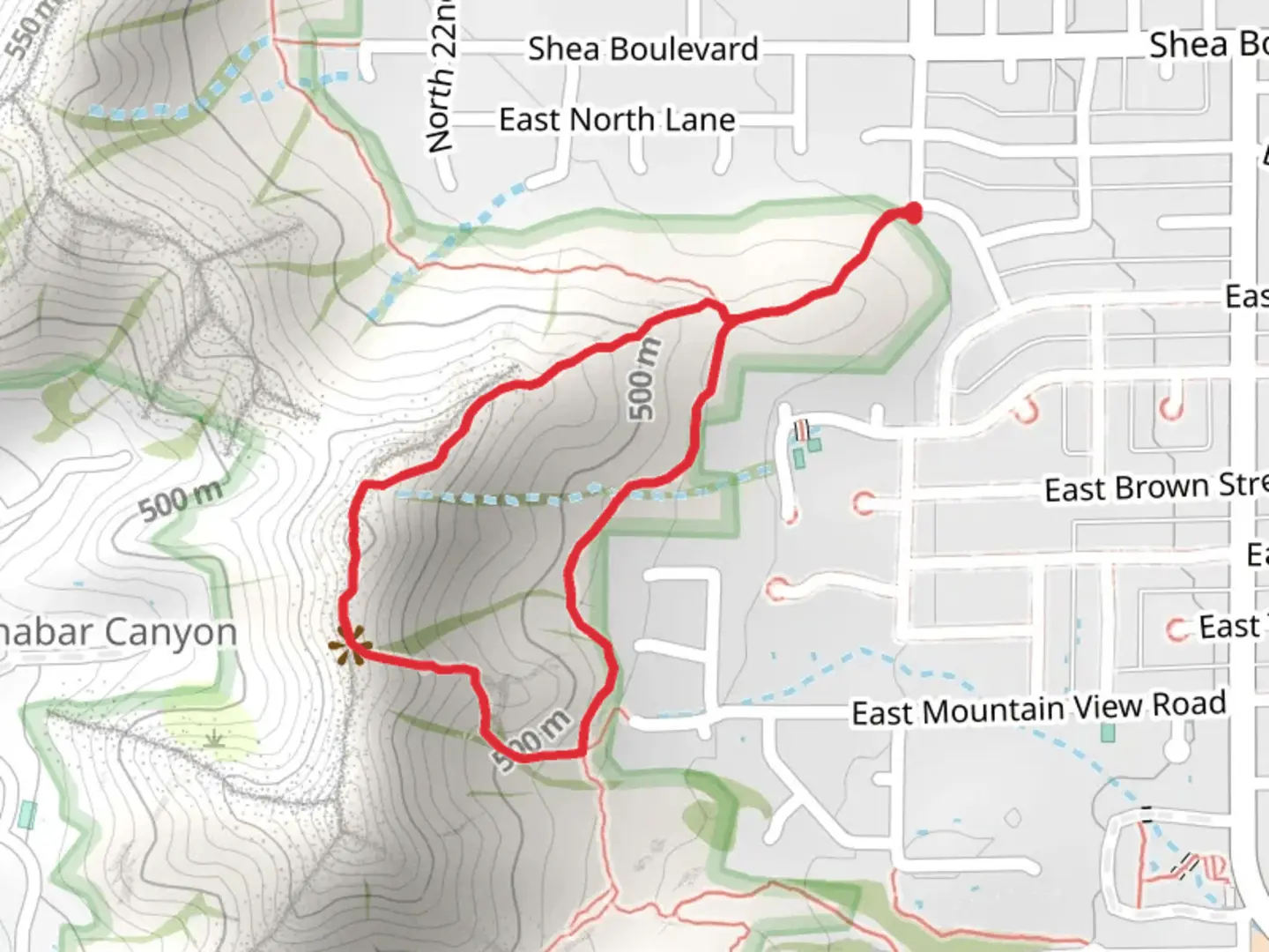 An image depicting the trail Charles M Christiansen Short Loop Trail and its surrounding area.