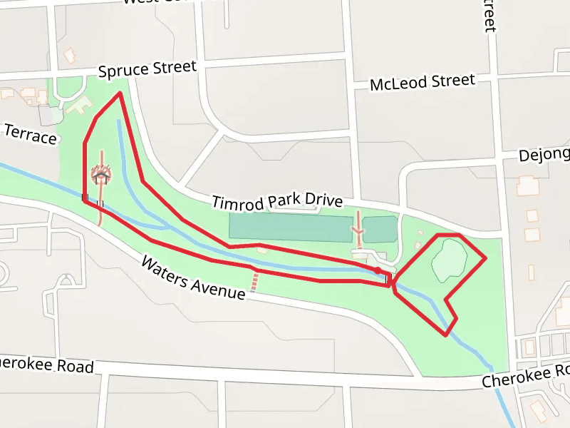 Tennis Courts Loop