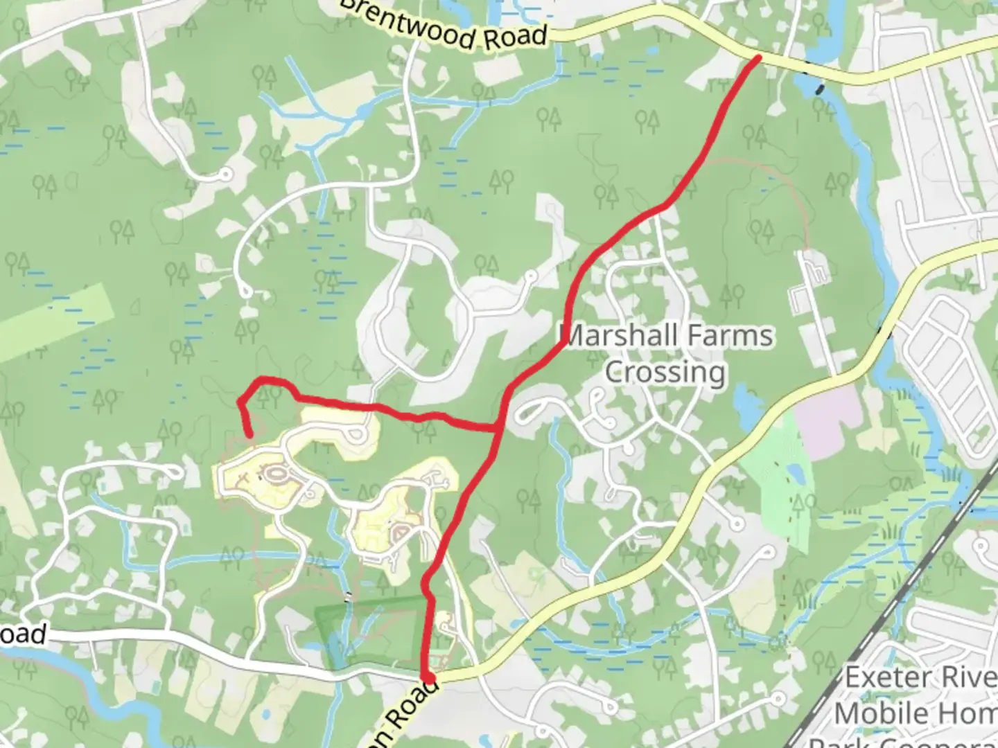 An image depicting the trail Jolly Rand and Hemlock Trail Loop and its surrounding area.