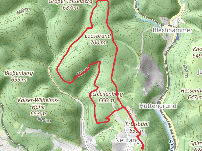 Clemens-Major Wanderweg and Shellyweg