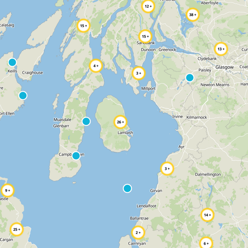 North Ayrshire Static Map