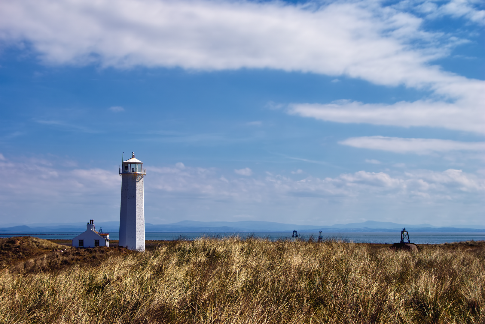 An image depicting the trail England Coast Path - Walney Island and its surrounding area.