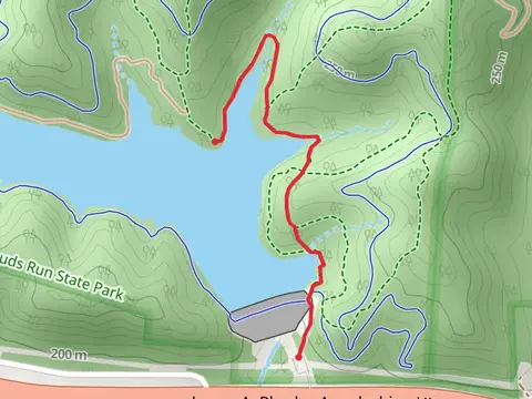 Hickory and Amoretto Trail